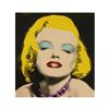 Image 1 : Steve Kaufman (1960-2010) "Marilyn Seduction" Original Painting on Canvas