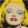 Image 2 : Steve Kaufman (1960-2010) "Marilyn Seduction" Original Painting on Canvas