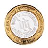 .999 Silver Palms Casino Las Vegas Nevada $10 Limited Edition Gaming Token