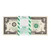 Image 1 : Pack of (100) Consecutive 2013 $2 Federal Reserve STAR Notes San Francisco