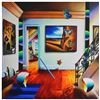 Image 1 : Ferjo "A Certain Level of Serenity" Original Oil Painting on Canvas