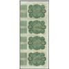 Image 2 : Uncut Sheet of (4) State of Louisiana Baby Bond Obsolete Notes