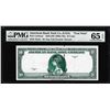 Image 1 : 1929 10 Unit American Bank Note Co. "Test Note" PMG Gem Uncirculated 65EPQ