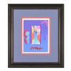 Image 1 : Peter Max "Statue of Liberty" Original Mixed Media Acrylic on Paper