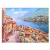 Image 1 : Sam Park "Steps to Lake Como" Limited Edition Serigraph on Canvas