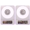 Image 2 : Lot of (2) 2019Mo Mexico 2 Onza Libertad Silver Coins NGC MS69 Early Releases