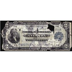 1918 $2 Battleship Federal Reserve Note Atlanta