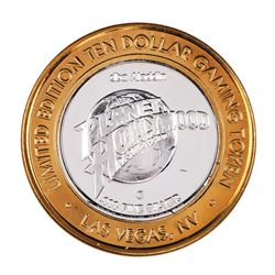 .999 Silver Planet Hollywood Casino Las Vegas $10 Limited Edition Casino Gaming Token