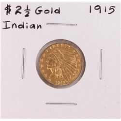 1915 $2 1/2 Indian Head Quarter Eagle Gold Coin