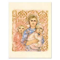 Edna Hibel (1917-2014) "Jenet, Mary and Wee Jenet" Limited Edition Lithograph