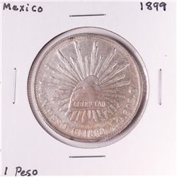 1899 Mexico Un Peso Silver Coin