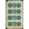 Image 2 : Uncut Sheet of (4) 1800's $1 The State Bank at New Brunswick, NJ Obsolete Notes