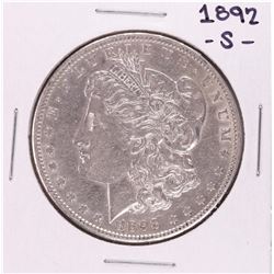 1892-S $1 Morgan Silver Dollar Coin