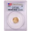 Image 1 : 2010 $5 American Gold Eagle Coin PCGS MS70 First Strike