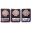Image 2 : Lot of 1882-1884 $1 Morgan Silver Dollar Coins NGC Genuine