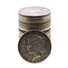 Image 1 : Roll of (20) Mixed Date $1 Peace Silver Dollar Coins