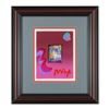 Image 1 : Peter Max "Blushing Beauty" Original Mixed Media Acrylic on Paper