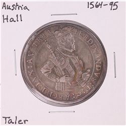 1564-95 Austria Hall Silver Taler Coin