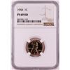 Image 1 : 1958 Proof Lincoln Wheat Cent Coin NGC PF69RD