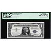 Image 1 : 1957 $1 Silver Certificate Note Mismatched Serial Number Error PCGS Gem New 65PPQ