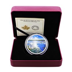 2018 Canada $30 Proof Fireworks at Niagara Falls 2 oz Silver Coin w/box and COA