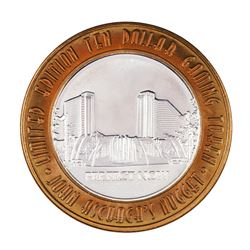 .999 Fine Silver Nugget Casino Sparks, NV $10 Limited Edition Gaming Token