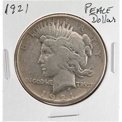 1921 $1 Peace Silver Dollar Coin