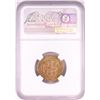 Image 2 : AH451-492 Ghaznavid Dinar A-1637 Ibrahim Gold Coin NGC Genuine