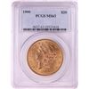 Image 1 : 1900 $20 Liberty Head Double Eagle Gold Coin PCGS MS63
