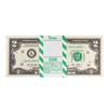 Image 1 : Pack of (100) Consecutive 2013 $2 Federal Reserve STAR Notes San Francisco