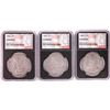 Image 1 : Lot of 1882, 1883, & 1884-O $1 Morgan Silver Dollar Coins NGC Genuine