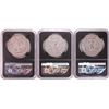 Image 2 : Lot of 1882, 1883, & 1884-O $1 Morgan Silver Dollar Coins NGC Genuine