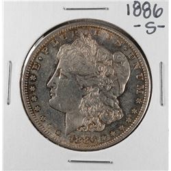 1886-S $1 Morgan Silver Dollar Coin