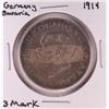 1914 Germany Bavaria 3 Mark Silver Coin