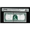 Image 1 : 1929 10 Unit American Bank Note Co. "Test Note" PMG Choice Uncirculated 63EPQ