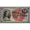 Image 1 : March 3, 1863 Fourth Issue Fifteen Cent Fractional Currency Note