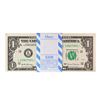 Image 1 : Pack of (100) Consecutive 2017 $1 Federal Reserve STAR Notes San Francisco