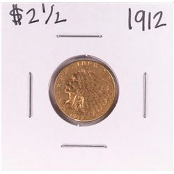 1912 $2 1/2 Indian Head Quarter Eagle Gold Coin