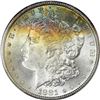 Image 3 : 1881-S $1 Morgan Silver Dollar Coin PCGS MS64 Amazing Toning