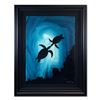Wyland "Ocean Silhouette 2" Original Watercolor Painting