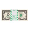 Image 1 : Pack of (100) Consecutive 2013 $2 Federal Reserve STAR Notes San Francisco