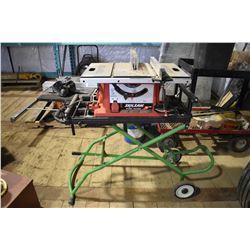 FT.MAC: SKILSAW 10 INCH TABLE SAW & STAND, MODEL#