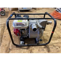 FT.MAC: HONDA GX160 TRASH PUMP WITH 2" CONNECTION