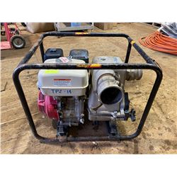 FT.MAC: HONDA GX240 TRASH PUMP WITH 3" CONNECTION