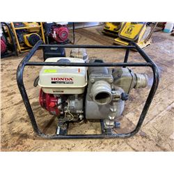 FT.MAC: HONDA WT30X TRASH PUMP WITH 3" CONNECTION