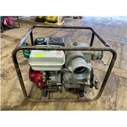 FT.MAC: HONDA GX240 TRASH PUMP WITH 3" CONNECTION