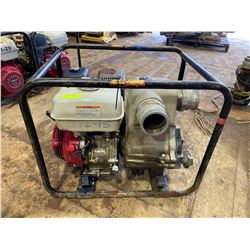 FT.MAC: HONDA GX240 TRASH PUMP WITH 3" CONNECTION
