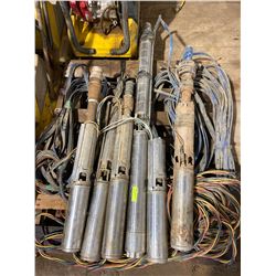 FT.MAC: LOT OF 6 GRUNDFOS STAINLESS SUBMERSIBLE