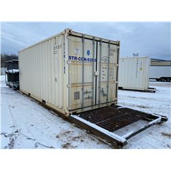 FT.MAC: 8FT x 20FT SKIDDED CONTAINER, COMES WITH
