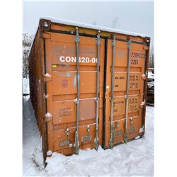FT.MAC: SHIPPING CONTAINER, 8FTx20FTx8FT , NO SKID